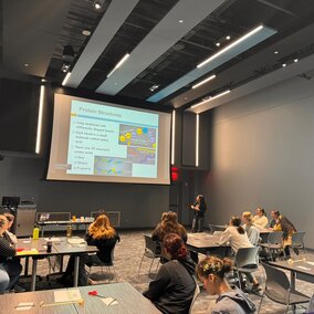 Women in Science presentation by our Graduate student Samereh